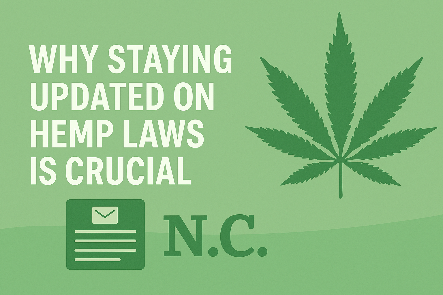 Navigating Hemp Laws in NC: Why Staying Updated Matters for Your Business&nbsp;