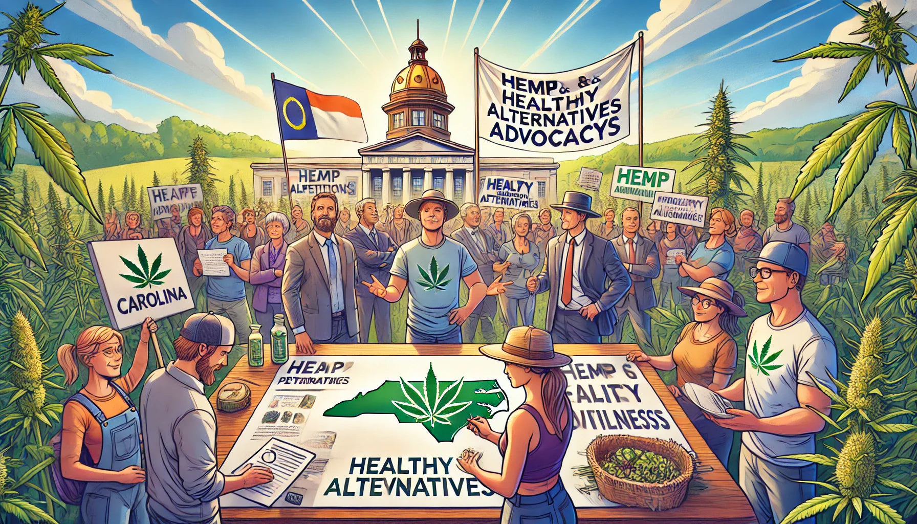How Can I Get Involved in Advocacy Efforts for Hemp and Healthy Alternatives in North Carolina?